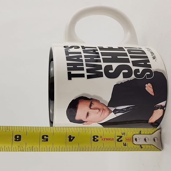 The Office Double Sided Mug THAT’s WHAT SHE SAID! Michael Scott Coffee Tea Large - Picture 11 of 12
